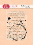 The Handwriting and Coffee Stain - Clear Stamp von